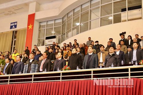 Khai mạc Giải bóng chuyền Cúp Hoa Lư-Bình Điền năm 2024