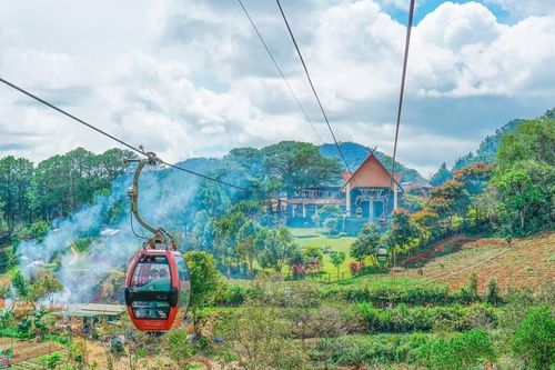 Săn vé đi cáp treo Đà Lạt nhanh chóng cực rẻ với Traveloka