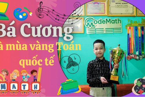 Bá Cương và mùa vàng Toán quốc tế