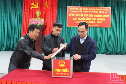 Khảo sát việc sắp xếp đơn vị hành chính cấp xã tại huyện Đồng Hỷ