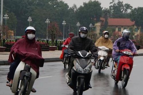Hà Nội có mưa, trời rét đậm