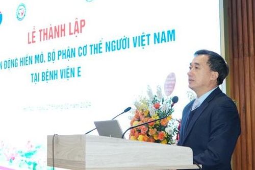 Thành lập Chi hội vận động hiến mô, bộ phận cơ thể người tại BV E đúng dịp Kỷ niệm Ngày Thầy thuốc Việt Nam