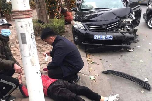 Truy tìm người liên quan đến vụ tai nạn trên đường Vũ Tông Phan, quận Thanh Xuân