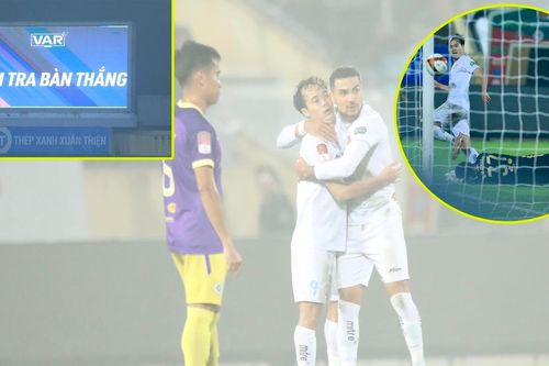 Văn Toàn giúp đội nhà thắng Hà Nội FC trong trận đấu siêu kịch tính với VAR, 'Quả bóng bạc' lập siêu phẩm vẫn ngậm ngùi ra về
