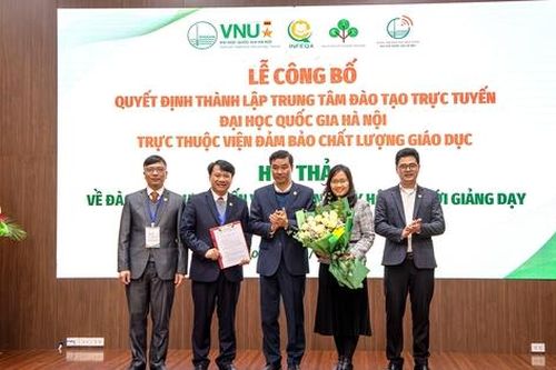 ĐH Quốc gia Hà Nội thành lập Trung tâm Đào tạo trực tuyến