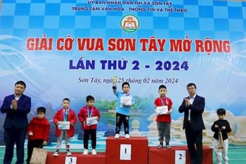 Điểm sáng cờ vua Sơn Tây