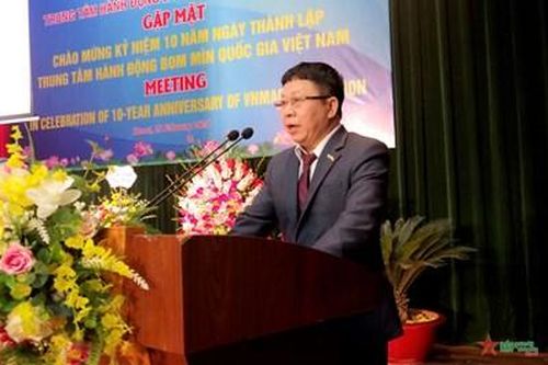 Gặp mặt kỷ niệm 10 năm thành lập Trung tâm Hành động bom mìn quốc gia Việt Nam