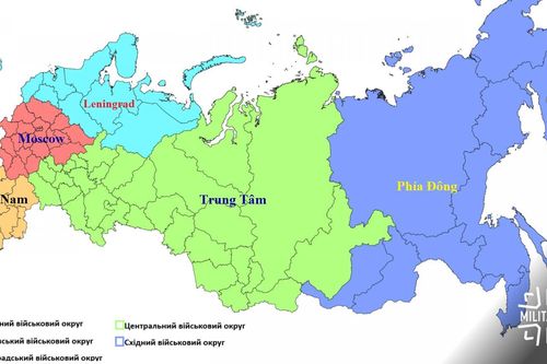 Ông Putin phê chuẩn bộ phận hành chính-quân sự mới