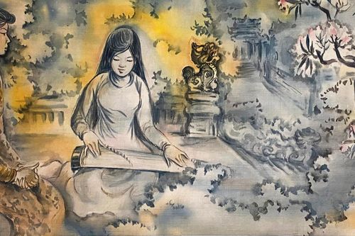 Triển lãm hồi cố đầu tiên cho họa sĩ Tú Duyên
