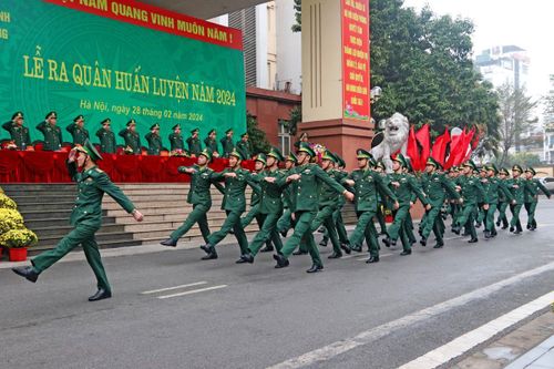 Cơ quan Bộ Tư lệnh BĐBP ra quân huấn luyện năm 2024