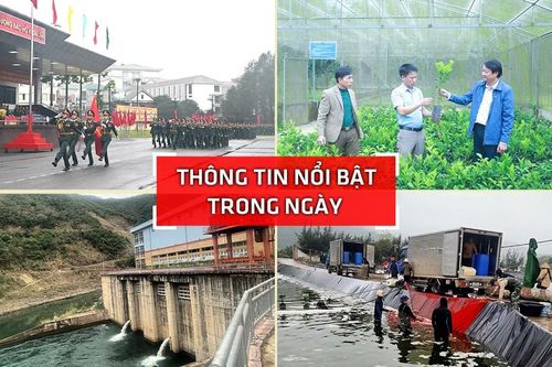 Nghệ An: Thông tin nổi bật ngày 28/2