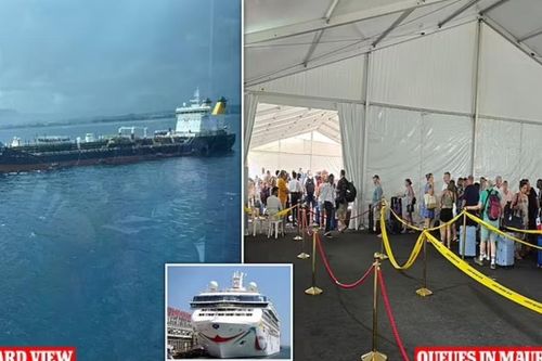 Chiếc du thuyền 'ác mộng' khi hàng trăm hành khách bị kẹt trên biển