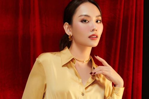 Mai Phương tẩy tóc, có diện mạo khác lạ khi đi thi Miss World?