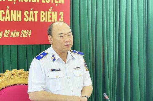 Kiểm tra công tác chuẩn bị ra quân huấn luyện tại Bộ Tư lệnh Vùng Cảnh sát biển 3