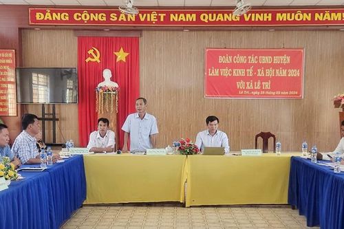 Tháo gỡ khó khăn cho xã Lê Trì