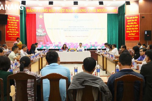 Nâng cao hiệu quả, chất lượng công tác dân vận chính quyền