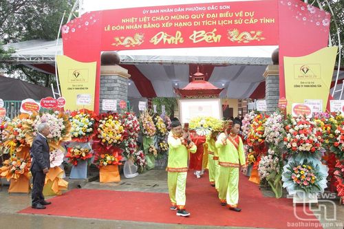 Đón Bằng di tích lịch sử cấp tỉnh đình Bến