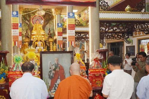 Tưởng niệm Hòa thượng Thích Linh Tâm - khai sơn chùa Phổ Minh (TP.HCM)