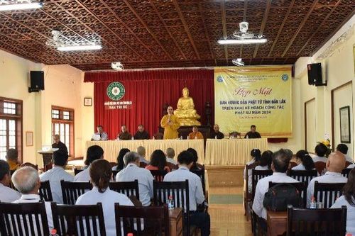 Đắk Lắk: Ban Hướng dẫn Phật tử tỉnh họp triển khai nhiều hoạt động Phật sự