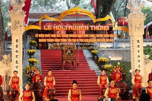 Phát huy giá trị di tích Đền Núi Sưa