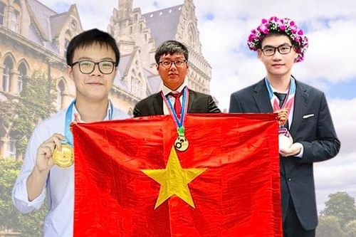 Ba chàng trai 19 tuổi xuất sắc đoạt HCV Olympic quốc tế