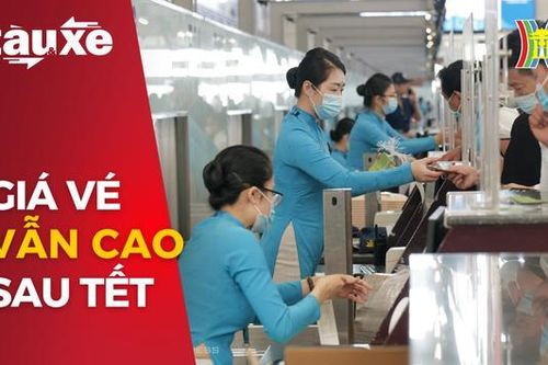 Giá vé máy bay sau Tết vẫn ở mức cao| Bản tin Tàu và xe | 28/02/2024