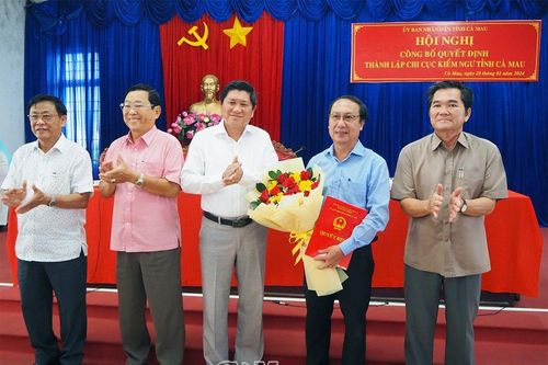 Thành lập Chi cục Kiểm ngư Cà Mau