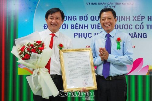 Bệnh viện Y dược cổ truyền - Phục hồi chức năng tỉnh đạt hạng II