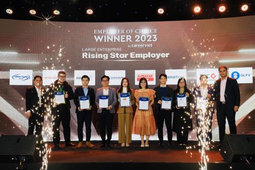 Alphanam Group được bình chọn Nhà tuyển dụng yêu thích 2023