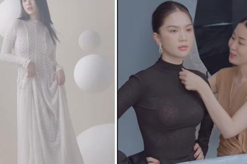 Ngọc Trinh tăng cân, gu thời trang 'kín cổng cao tường' hiếm có sau biến cố