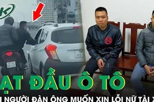 Hai người đàn ông 'ẩu đả' với tài xế ô tô trên vành đai 2: 'Tôi muốn gặp nữ tài xế để xin lỗi'