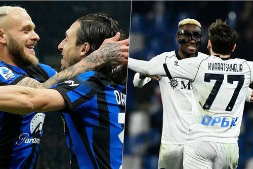 Kết quả Serie A: Inter Milan tiến gần hơn tới Scudetto, Napoli áp sát nhóm dự cúp châu Âu
