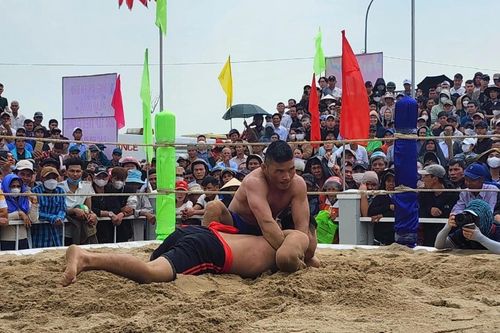 Làng Sình vào hội vật