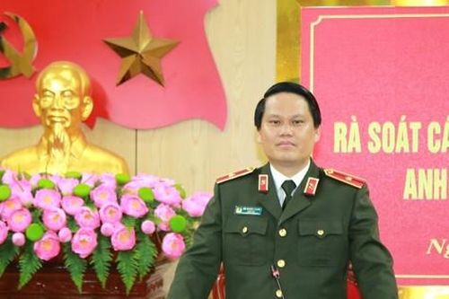 Giám đốc Công an tỉnh Nghệ An được thăng cấp hàm Thiếu tướng, nhận trọng trách mới