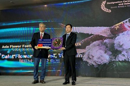 Đà Lạt nhận thêm giải thưởng Thành phố lễ hội Châu Á