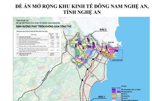 Thông qua Đề án mở rộng Khu kinh tế Đông Nam và đổi tên thành Khu kinh tế Nghệ An