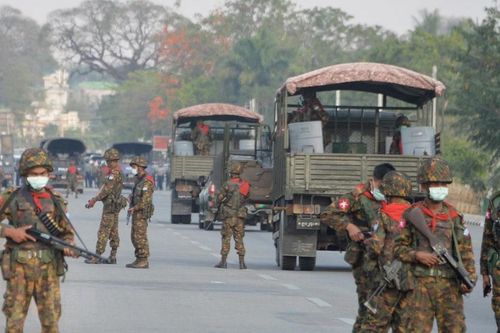 Myanmar ban bố tình trạng thiết quân luật ở 2 thị trấn miền Đông