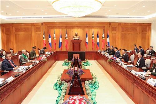 Lào và Timor Leste tăng cường thúc đẩy quan hệ hợp tác song phương