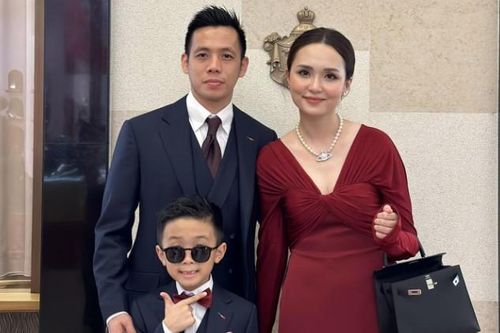 Ái nữ nhà cựu Chủ tịch CLB Sài Gòn bụng bầu vượt mặt vẫn bảo vệ chồng khi bị anti-fan nói giành quả bóng vàng nhờ bố vợ