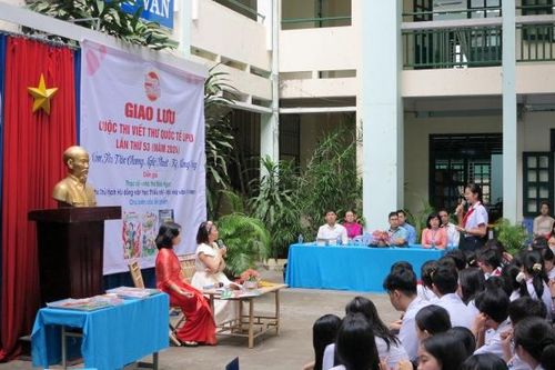 Giao lưu tìm hiểu Cuộc thi viết thư quốc tế (UPU)