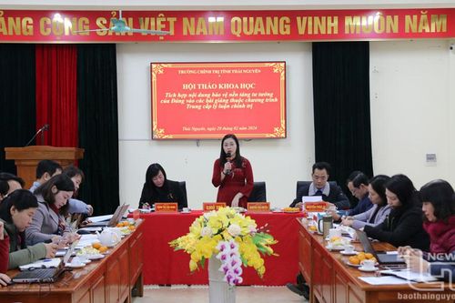 Tích hợp nội dung bảo vệ nền tảng tư tưởng của Đảng vào giảng dạy lý luận chính trị