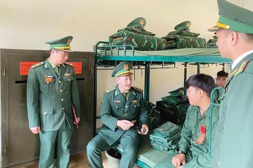 Để chiến sĩ mới yên tâm vững vàng