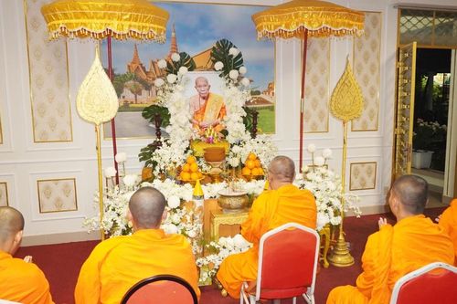 Điểm tưởng niệm Đức Tăng vương Phật giáo Campuchia - Đại lão Hòa thượng Tep Vong tại TP.HCM