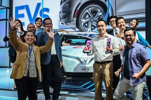 VinFast giành hai giải thưởng tại triển lãm Indonesia
