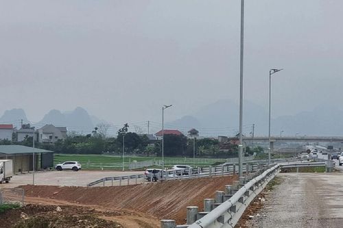 Đã có trạm dừng nghỉ tạm trên cao tốc Bắc-Nam đoạn Mai Sơn-Quốc lộ 45