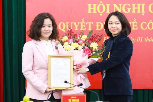 Bà Lê Thị Ánh Mai được bổ nhiệm làm Phó Giám đốc Sở VH&TT Hà Nội