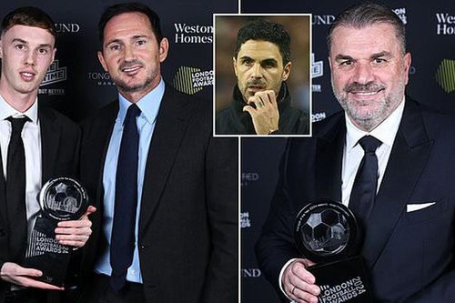 Giúp Arsenal đua vô địch, Arteta vẫn mất giải thưởng danh giá vào tay HLV Tottenham