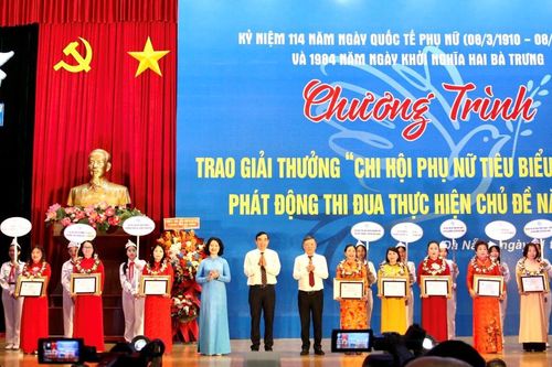 Vinh danh 10 Chi hội Phụ nữ tiêu biểu năm 2023