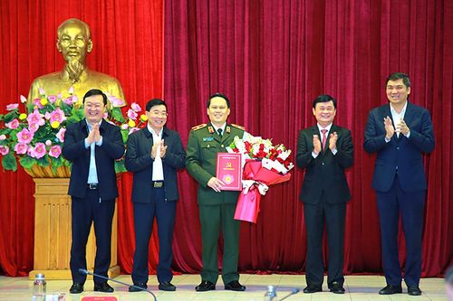 Giám đốc Công an tỉnh Nghệ An được thăng cấp hàm Thiếu tướng