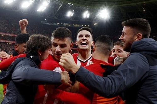 Hình ảnh trận đấu Inaki Williams, Nico Williams lập công, Athletic Bilbao vào chung kết Cup Nhà vua Tây Ban Nha